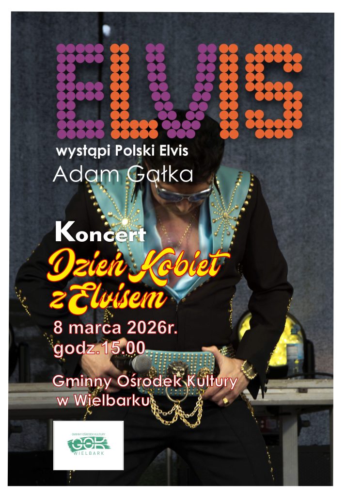 „Adam Gałka wykonuje tribute to Elvis Presley na scenie”